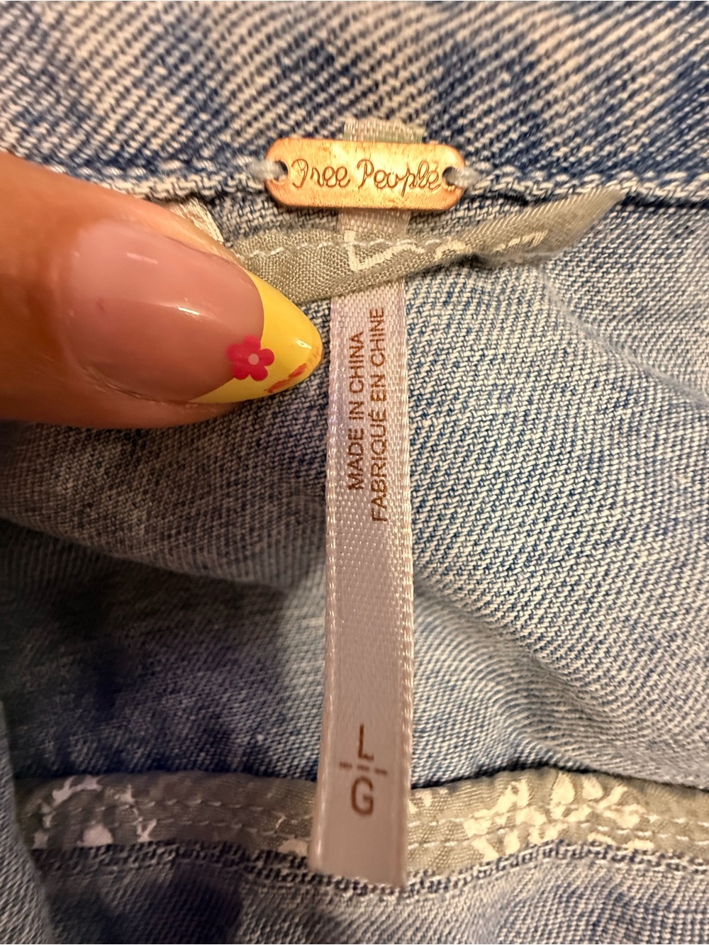 Free People Jean Jacket - Picture 4 of 4